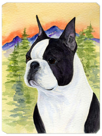 Boston Terrier Mouse Pad, Hot Pad & Trivet