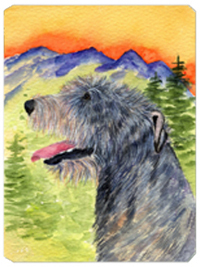 Irish Wolfhound Mouse Pad, Hot Pad & Trivet