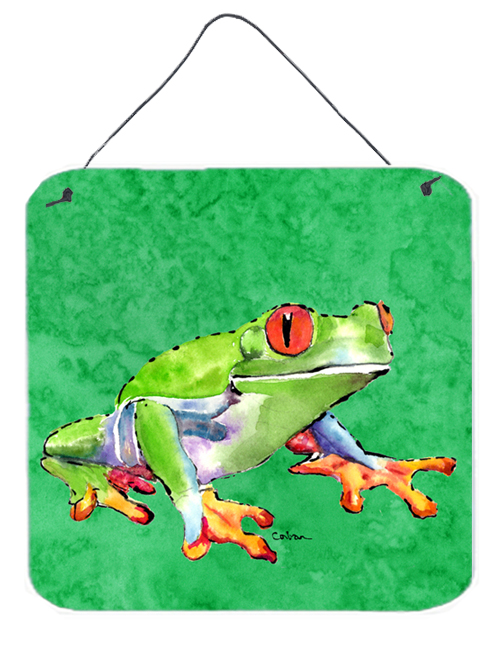 Frog Aluminium Metal Wall Or Door Hanging Prints