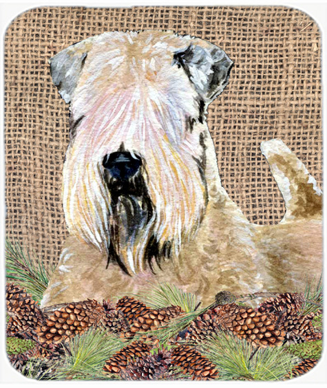 Wheaten Terrier Soft Coated Mouse Pad- Hot Pad Or Trivet
