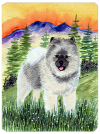 Keeshond Mouse Pad, Hot Pad & Trivet