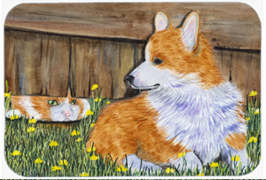 Corgi Mouse Pad, Hot Pad & Trivet