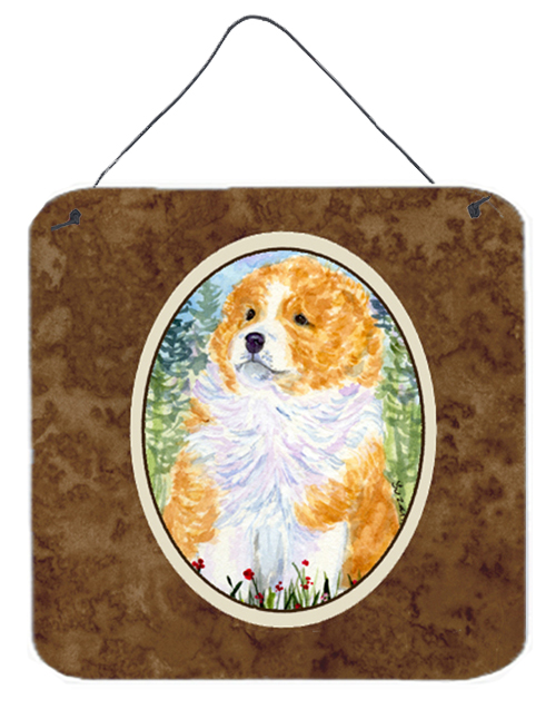 Sheltie Aluminium Metal Wall Or Door Hanging Prints