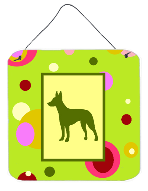 Manchester Terrier Aluminium Metal Wall Or Door Hanging Prints
