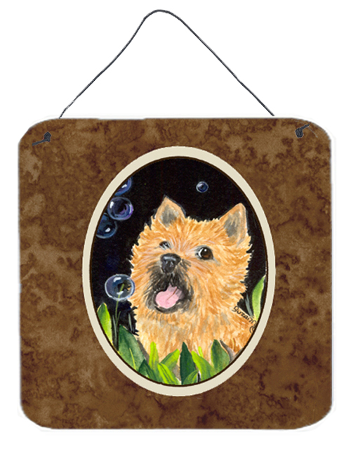 Cairn Terrier Aluminium Metal Wall Or Door Hanging Prints