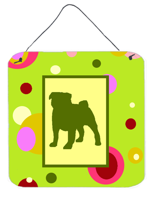 Pug Aluminium Metal Wall Or Door Hanging Prints