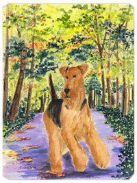 Airedale Mouse Pad, Hot Pad & Trivet