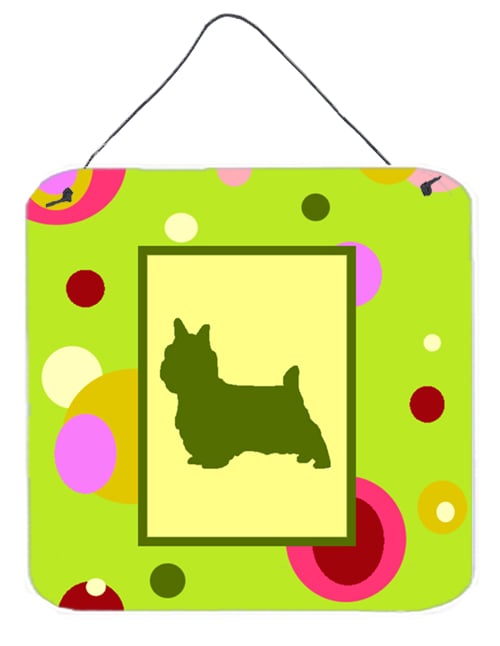 Silky Terrier Aluminium Metal Wall Or Door Hanging Prints