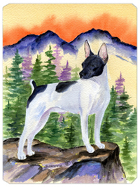 Rat Terrier Mouse Pad, Hot Pad & Trivet