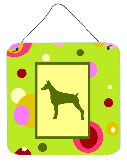 Doberman Aluminium Metal Wall Or Door Hanging Prints