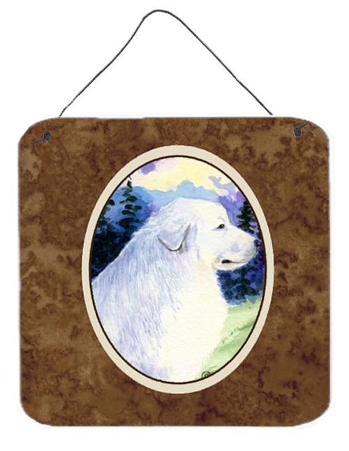 Great Pyrenees Aluminium Metal Wall Or Door Hanging Prints