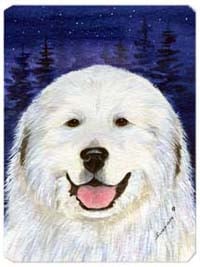 Great Pyrenees Mouse Pad, Hot Pad & Trivet