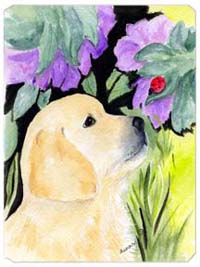 Golden Retriever Mouse Pad, Hot Pad & Trivet
