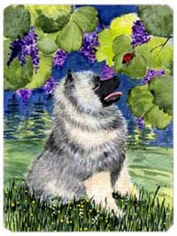 Keeshond Mouse Pad, Hot Pad & Trivet