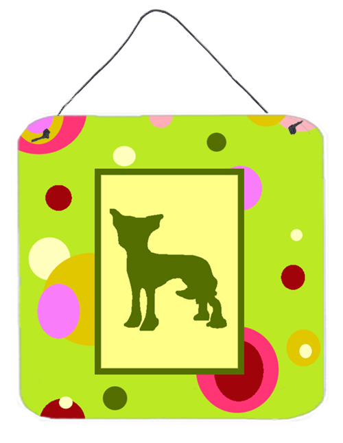 Chinese Crested Aluminium Metal Wall Or Door Hanging Prints