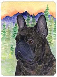 French Bulldog Mouse Pad, Hot Pad & Trivet