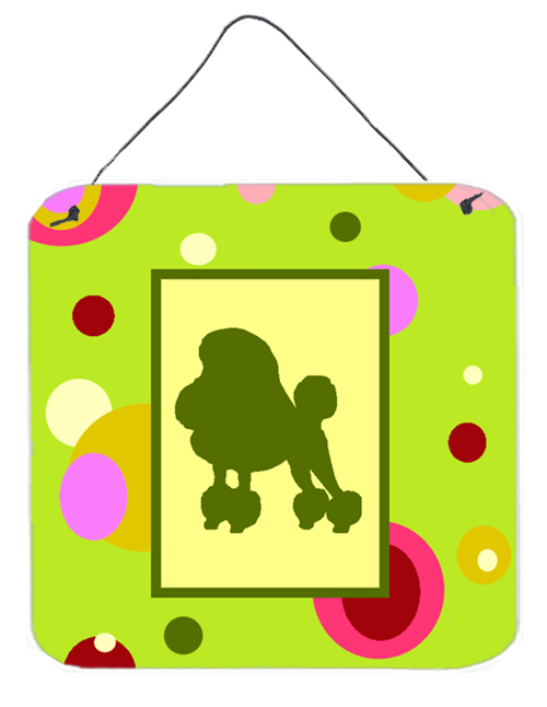 Picture of Carolines Treasures CK1106DS66 Poodle Aluminium Metal Wall Or Door Hanging Prints