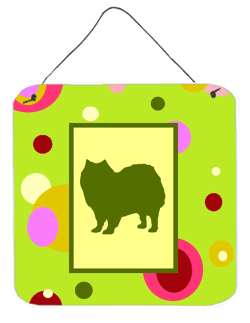 American Eskimo Aluminium Metal Wall Or Door Hanging Prints