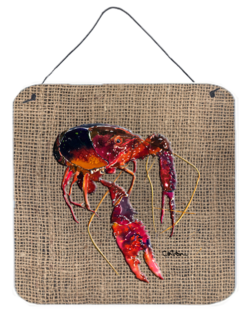 Crawfish Aluminium Metal Wall Or Door Hanging Prints