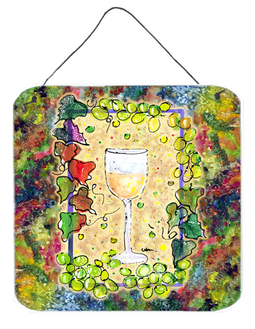 Wine Aluminium Metal Wall Or Door Hanging Prints