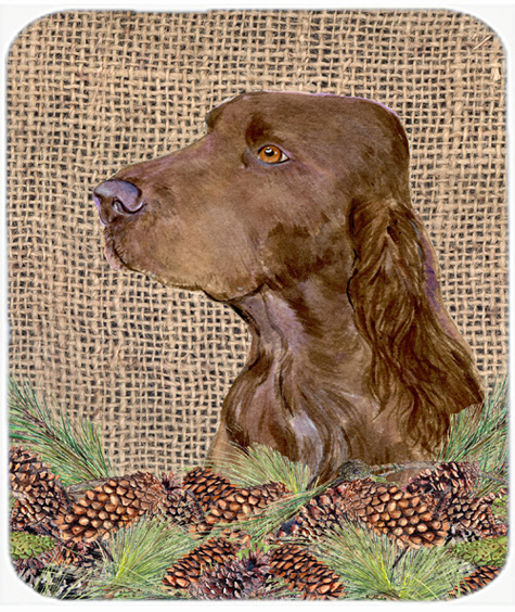 Field Spaniel Mouse Pad, Hot Pad Or Trivet