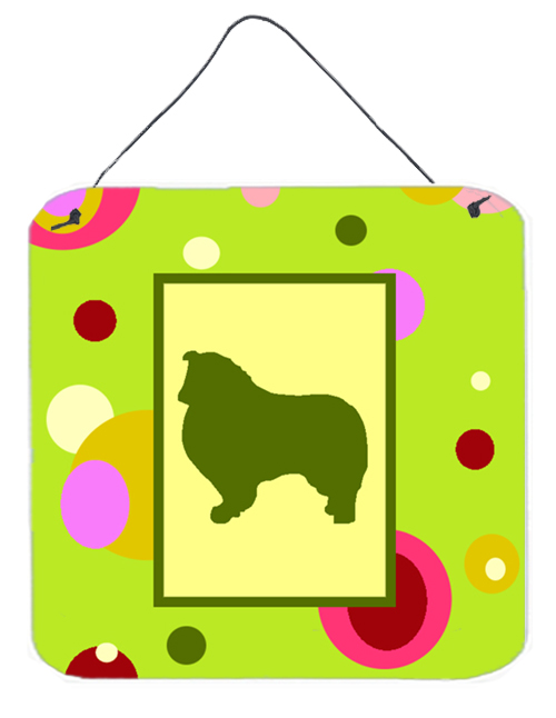 Collie Aluminium Metal Wall Or Door Hanging Prints