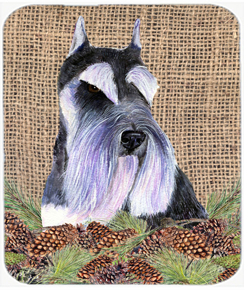 Schnauzer Mouse Pad, Hot Pad Or Trivet