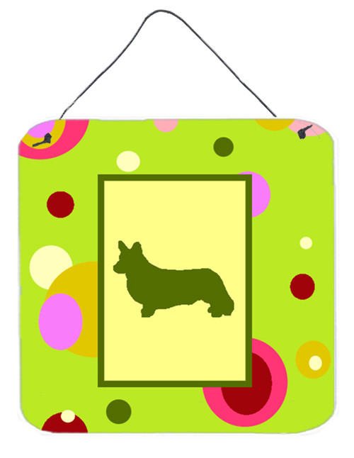 Corgi Aluminium Metal Wall Or Door Hanging Prints