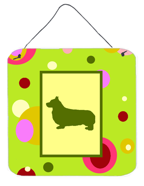 Corgi Aluminium Metal Wall Or Door Hanging Prints