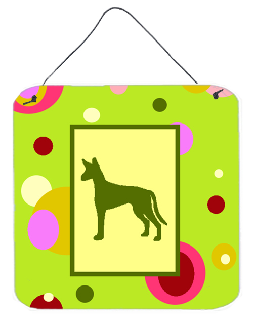 Ibizan Hound Aluminium Metal Wall Or Door Hanging Prints