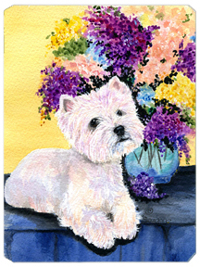 Westie Mouse Pad, Hot Pad & Trivet