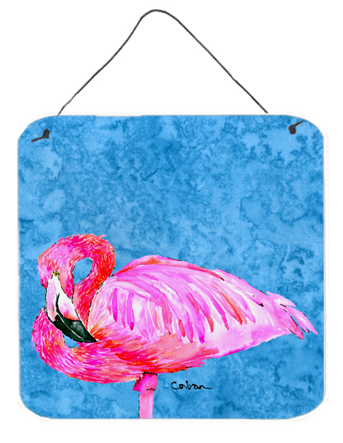 Flamingo Aluminium Metal Wall Or Door Hanging Prints