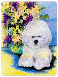 Bichon Frise Mouse Pad, Hot Pad & Trivet