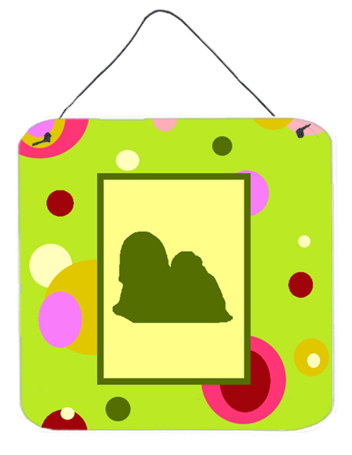 Lhasa Apso Aluminium Metal Wall Or Door Hanging Prints