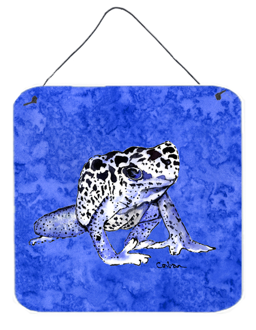 Frog Aluminium Metal Wall Or Door Hanging Prints