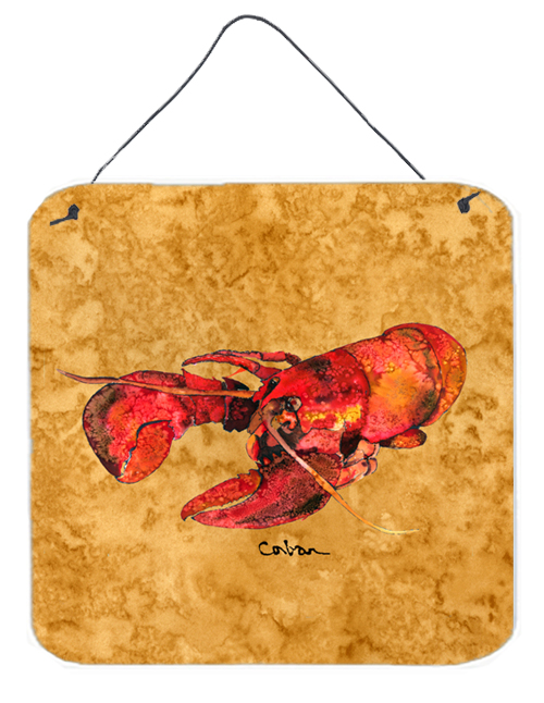 Lobster Aluminium Metal Wall Or Door Hanging Prints
