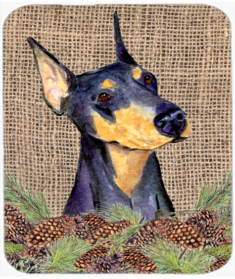 SS4085MP Doberman Mouse Pad- Hot Pad Or Trivet