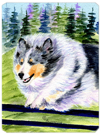 Sheltie Mouse Pad, Hot Pad & Trivet