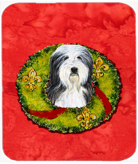Bearded Collie Mouse Pad, Hot Pad or Trivet