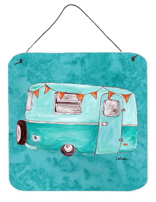 Welcome To The Trailer Aluminium Metal Wall or Door Hanging Prints