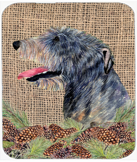 Irish Wolfhound Mouse Pad, Hot Pad or Trivet