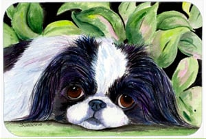 Japanese Chin Mouse Pad