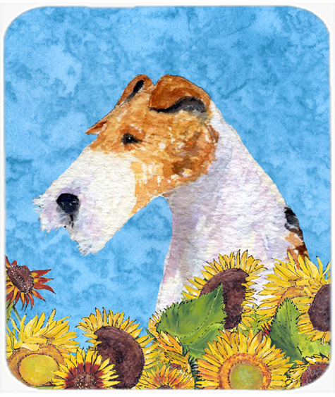 SS4111MP Fox Terrier Mouse Pad- Hot Pad or Trivet