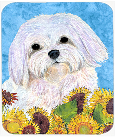 Maltese Mouse Pad, Hot Pad or Trivet