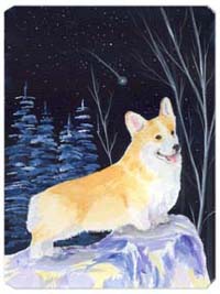 SS8353MP Starry Night Corgi Mouse Pad