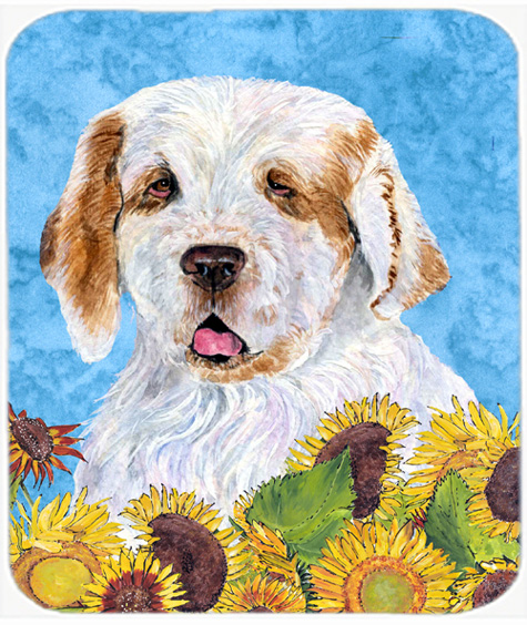 Clumber Spaniel Mouse Pad, Hot Pad or Trivet