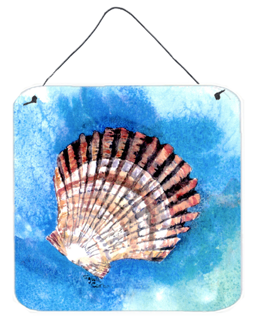 8008DS66 Shells Aluminium Metal Wall or Door Hanging Prints
