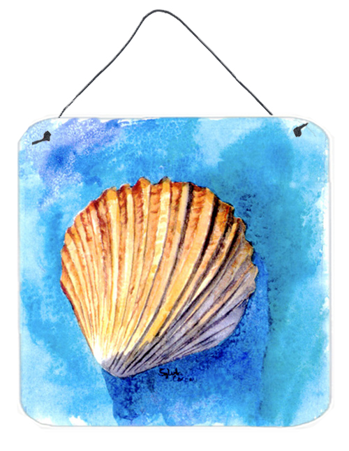 Shells Aluminium Metal Wall or Door Hanging Prints