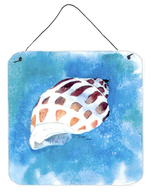 Shells Aluminium Metal Wall or Door Hanging Prints