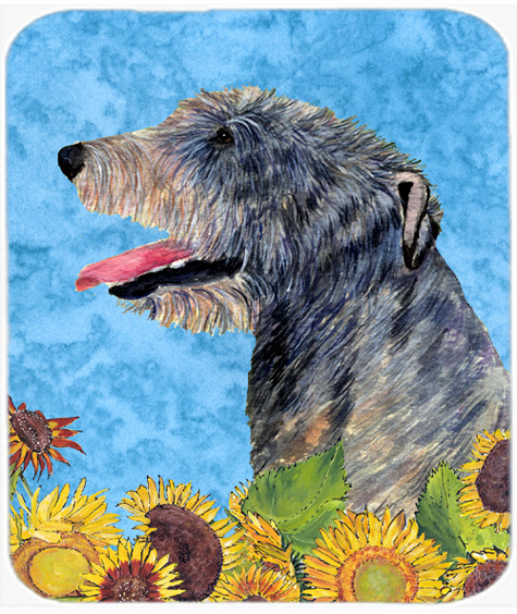 Irish Wolfhound Mouse Pad, Hot Pad or Trivet